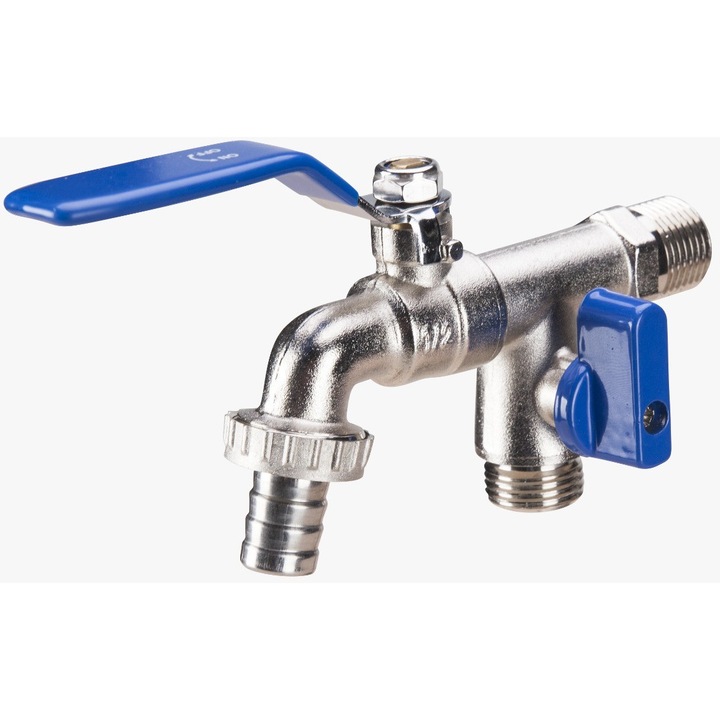 3-пътен кран с двойно обслужване