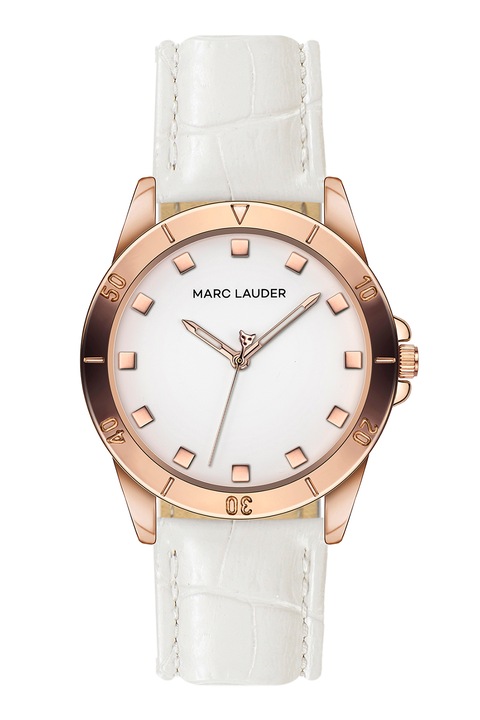 Marc Lauder, Часовник с кожена каишка, Бял