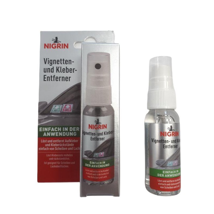 Matrica/ragasztó eltávolító oldat, Nigrin, 30 ml
