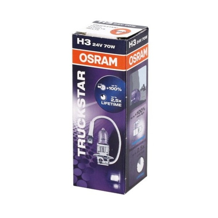 Автомобилна крушка, Osram, H3, 24V, 70W