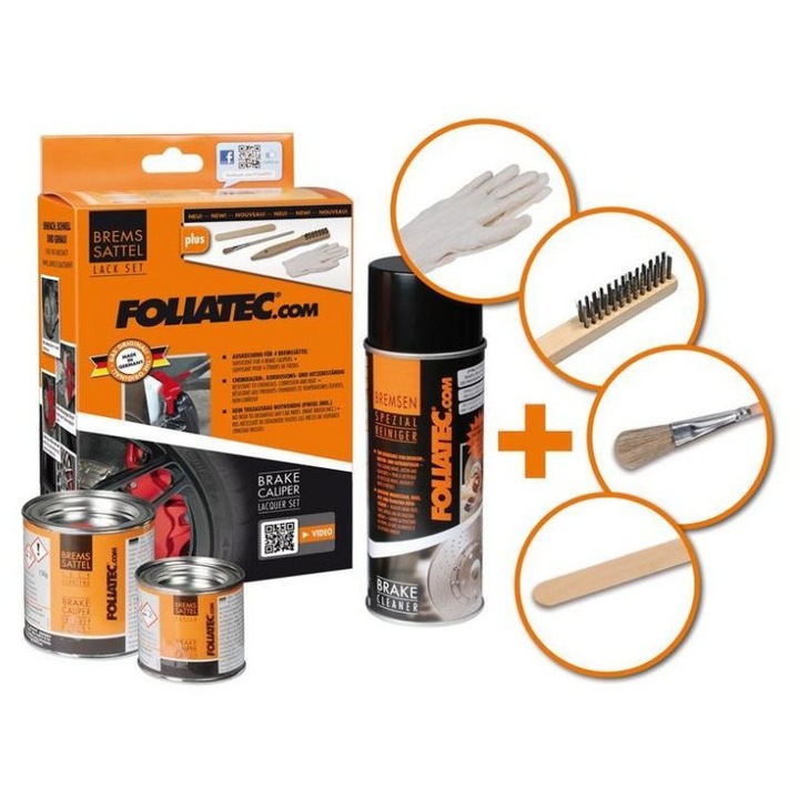 Vopsea pentru etrier de frana, FoliaTec, verde Power