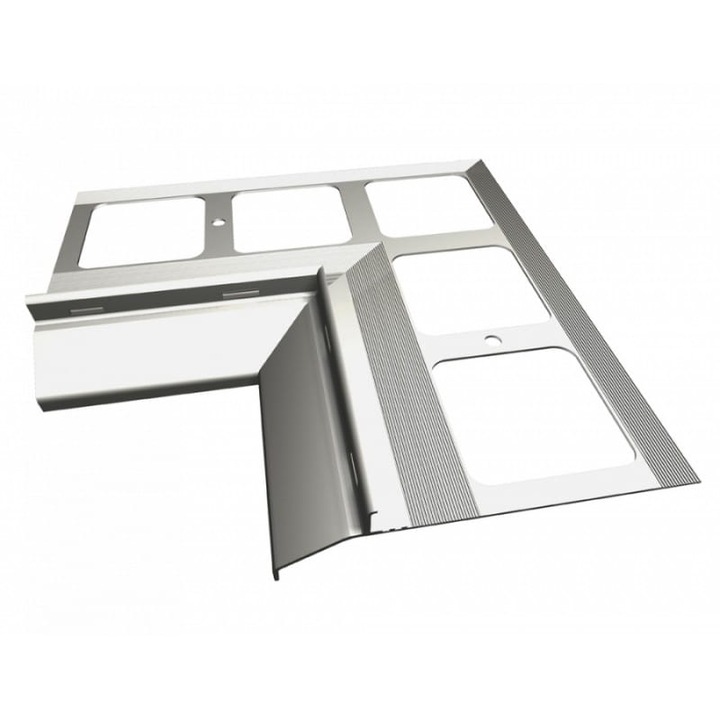 Colt interior 90° pentru profile K20, Gri, Renoplast