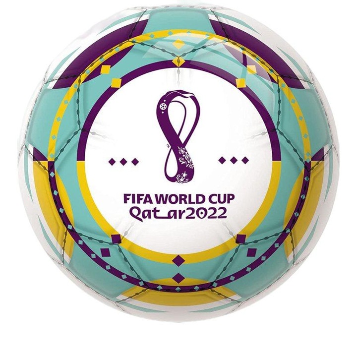 Gyermek futball-labda, Mondo, FIFA 2022, 23 cm