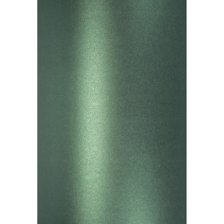 Set Hartie decorativa metalizata, Netuno, Majestic, 250g, A4, 210x297 mm, Verde, 10 bucati