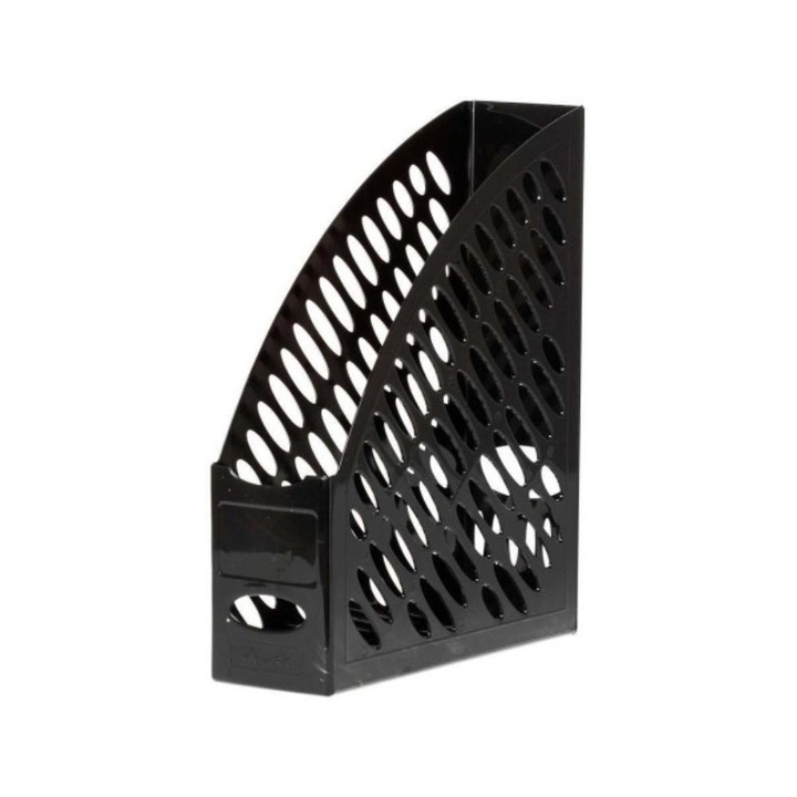 Стойка за бюро Ark, вертикална, цвят черен