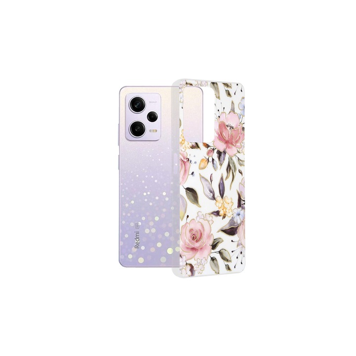 Xiaomi Redmi Note 12 Pro / Poco X5 Pro Techsuit Marble Chloe White tok kompatibilis