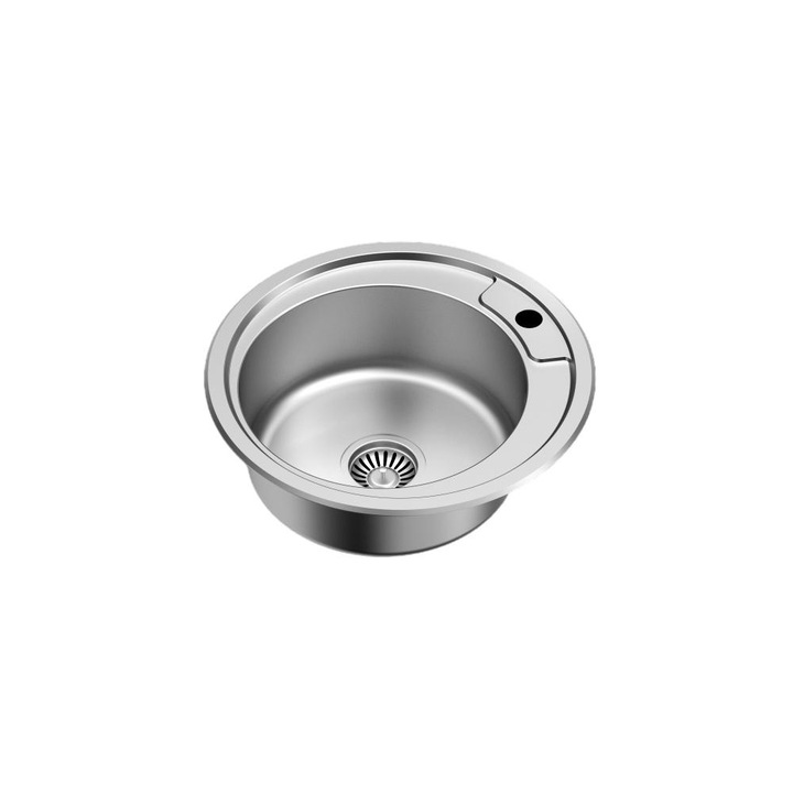 Chiuveta, Quadron, Otel, Gri