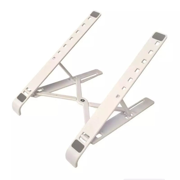 Suport Laptop Pliabil SIKS, Universal, Plastic, Alb