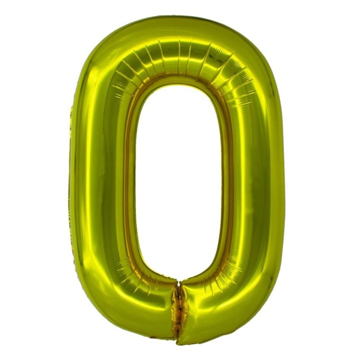 Léggömb, 0 Szám Daco Gold, 100 cm