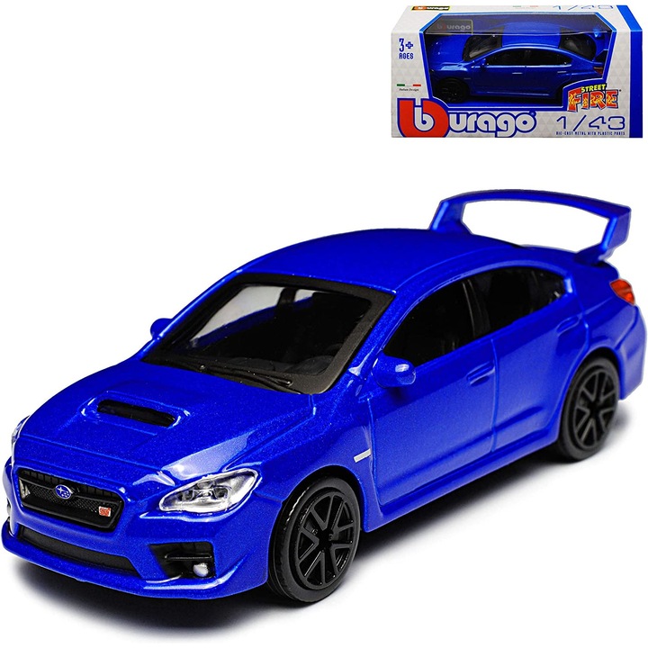 Bburago autómodell 1:43 Subaru WRX STI 2017 (18-30393b)