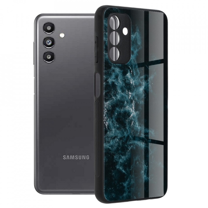 Tok Samsung Galaxy A13 5G / A04s - Techsuit Glaze Series - Kék köd