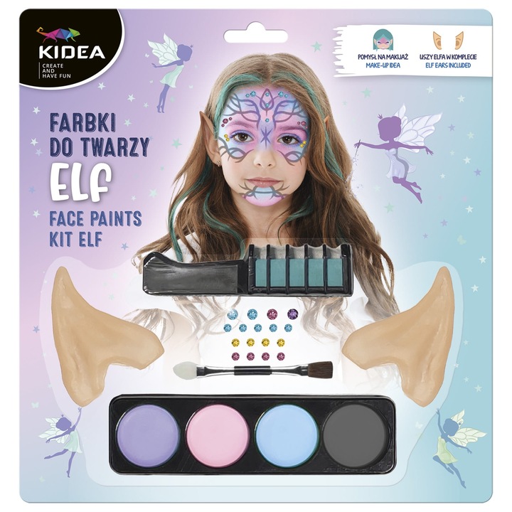 Комплект бои за лице, Kidea Elven Ears