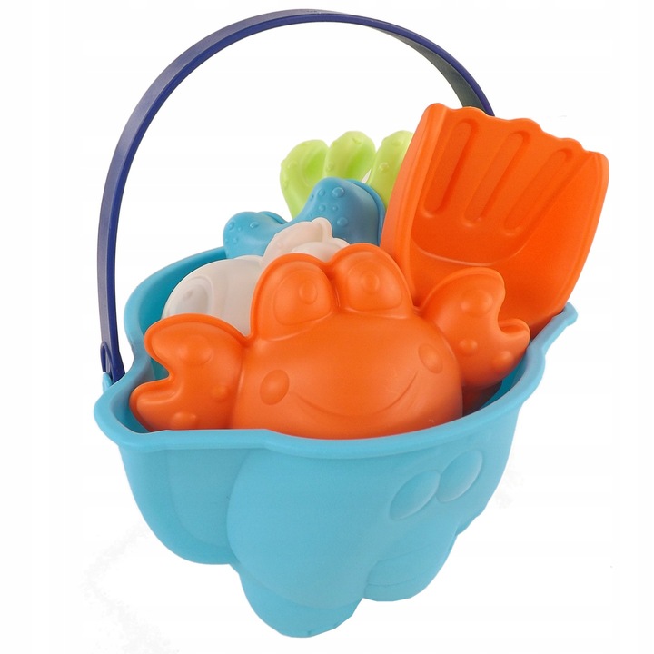 Set de nisip pentru copii, Luxma, Plastic, Multicolor, 3+