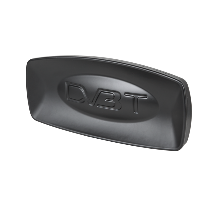 Външна цифрова телевизионна антена, DIGITactiva, 5-862 MHz, 32 dB, черна, комплект със захранване и поддръжка