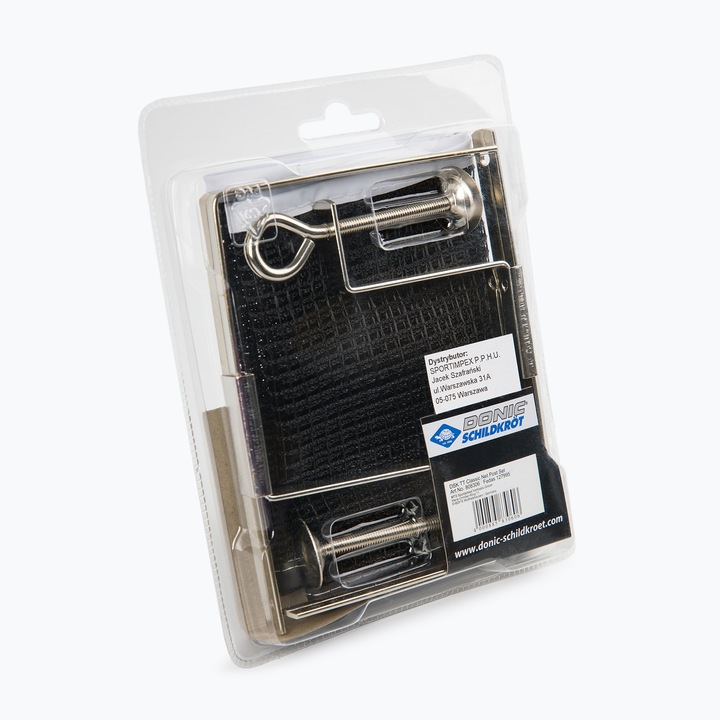 Donic-Schildkrot Classic fekete asztalitenisz háló 808306