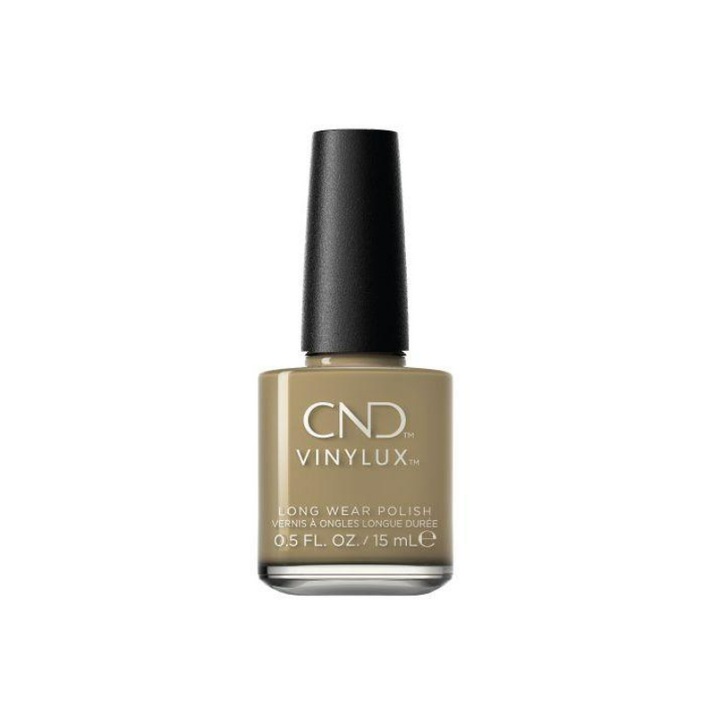 Lac de unghii Salvie Aurita, CND Vinylux, Verde inchis, 15 ml