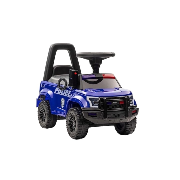 Gyerekautó, Lean Toys, 62 x 29 x 43 cm, fekete/kék