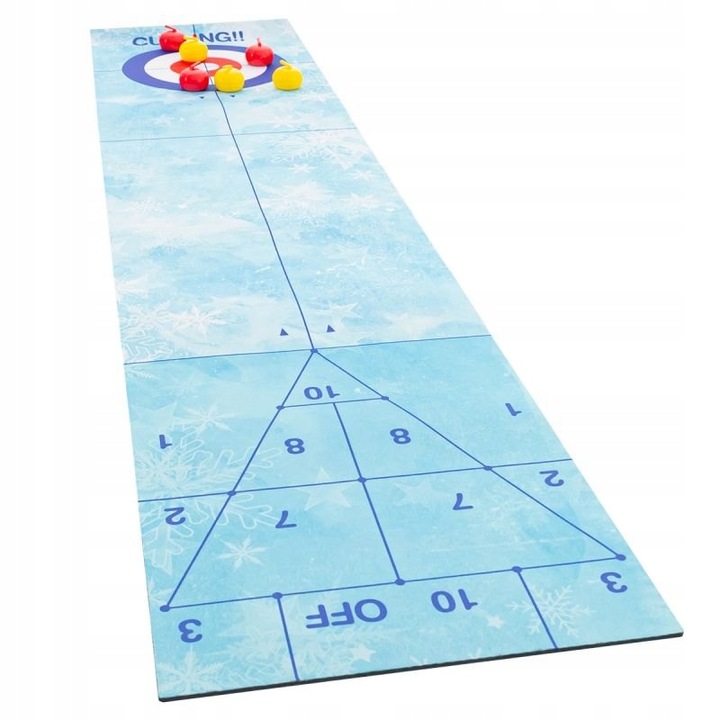 Joc de curling, EuroBaby, Plastic, Multicolor