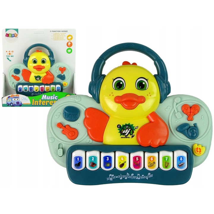 Играчка с интерактивни звуци Lean Toys, Многоцветен