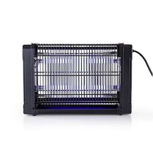 Lampa electrica UV profesionala, Aparat anti tantari, anti muste, anti insecte, 2X8W, 16W, Negru