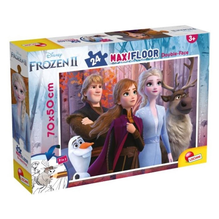 Пъзел Frozen 2, Lisciani, 24 части, 3 години+