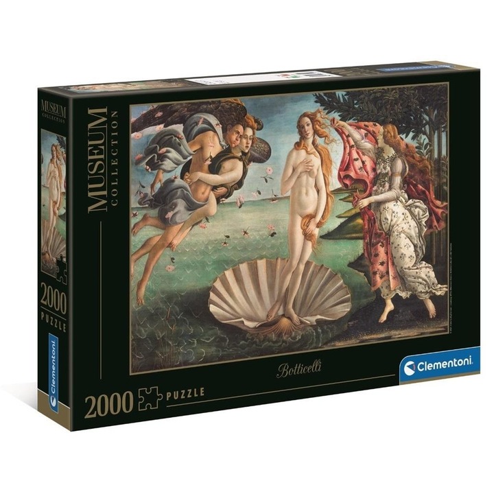 Puzzle Clementoni Museum - Botticelli: The Birth of Venus 2000 Piese