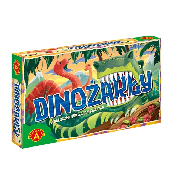 Настолна игра с динозаври Alexander, 5+