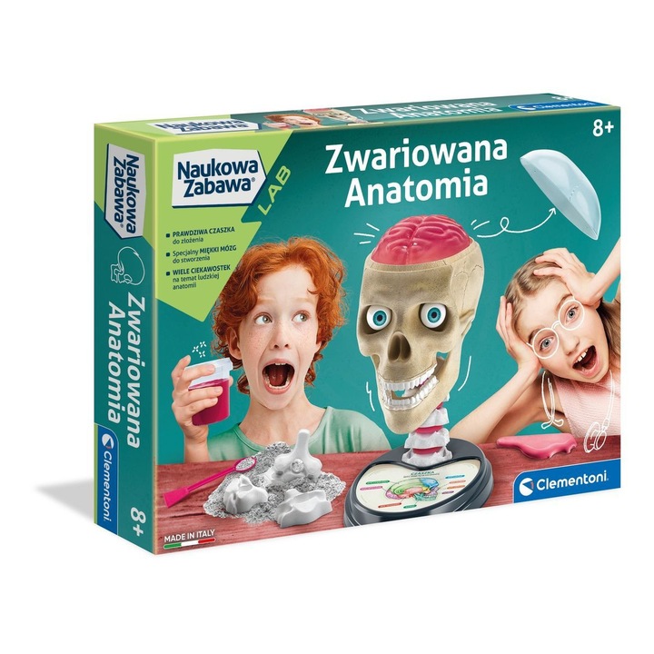 Образователна игра по анатомия за деца, Clementoni, 8+