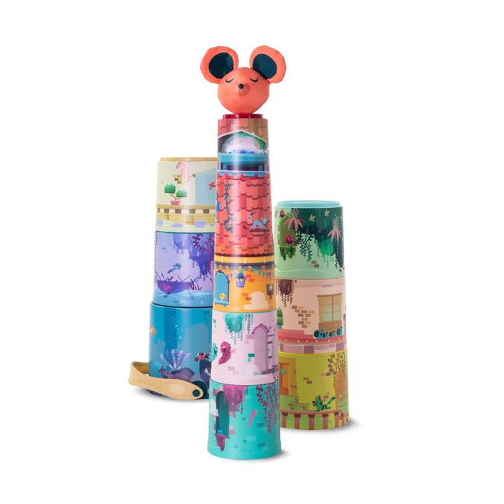 Piramida Cupei - Castelul Magic, 3+, Multicolor