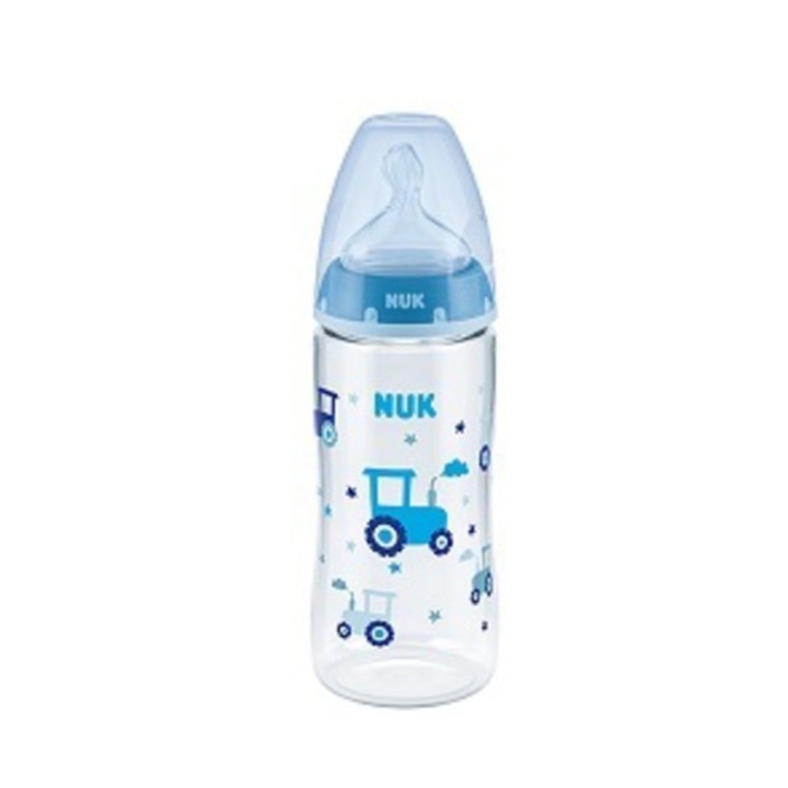 Biberon NUK First Choice+, Control Temperatura, Tetina XL, 6-18 luni, 360ml