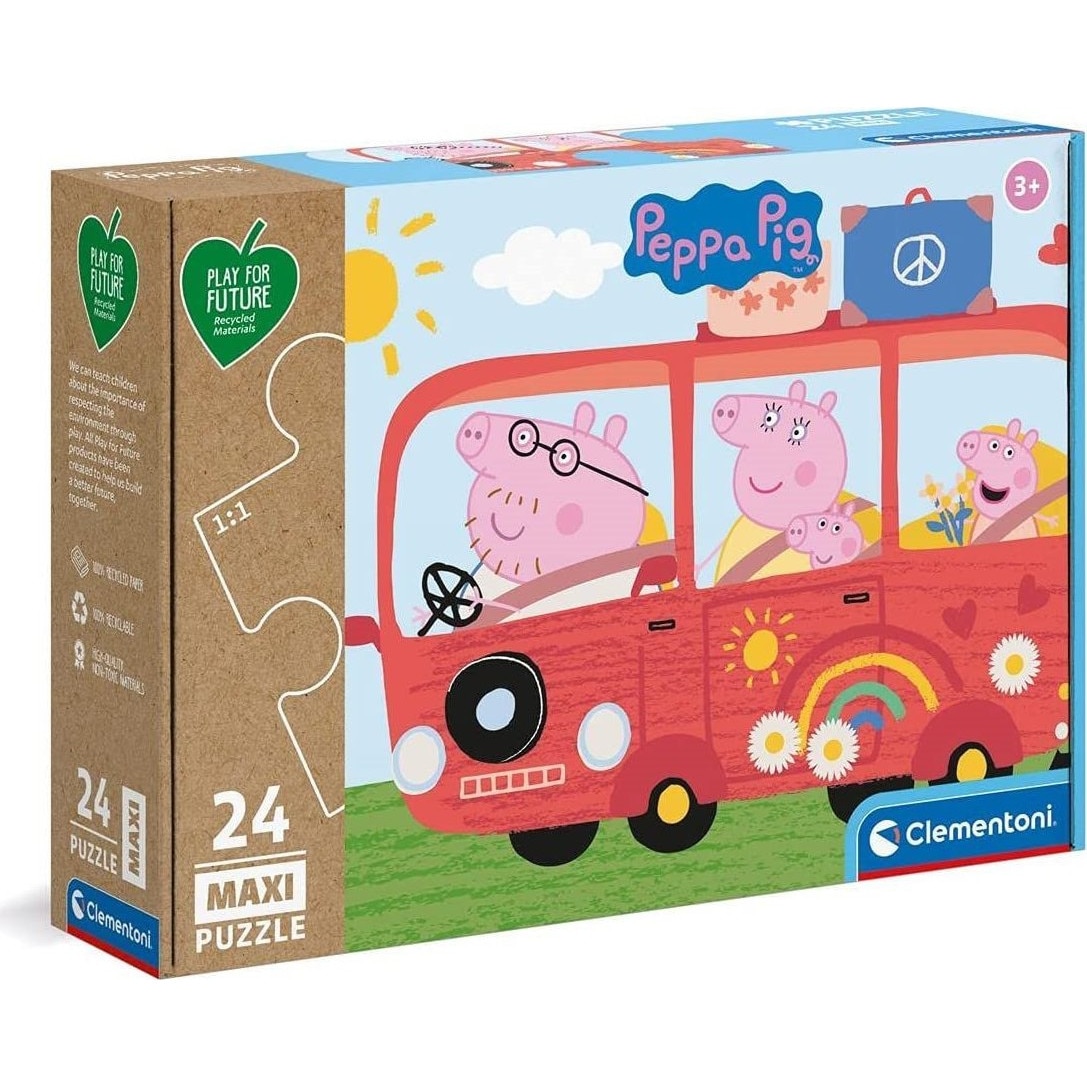 Clementoni Puzzle Peppa Pig MAXI 24 piese - eMAG.ro