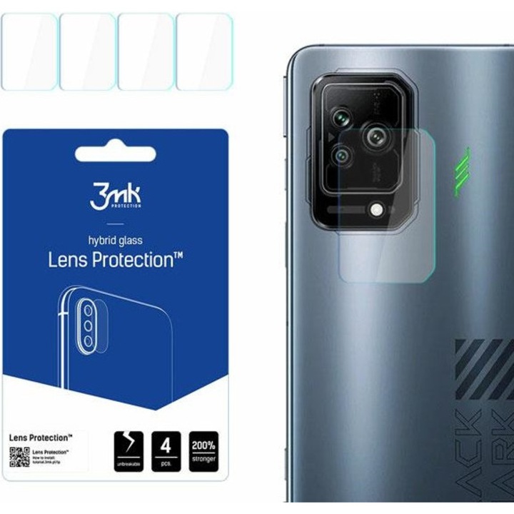 3MK Xiaomi Black Shark 5 lencsevédelem [4 CSOMAG]