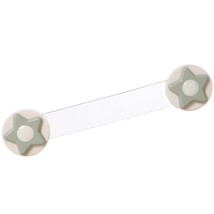 Многофункционална предпазна яка Dreambaby, цветя/звездички, двустранно залепваща се лента