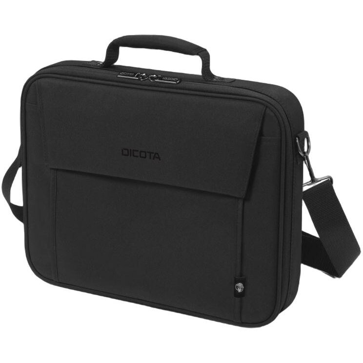 Geanta laptop, Dicota, Eco Multi BASE, Material reciclat, 15"-17.3", Negru