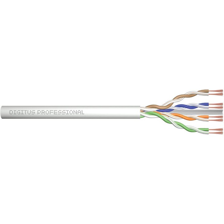 Digitus CAT6A U-UTP Patch Cable 100m Grey, 150440, Hálózati kábelek