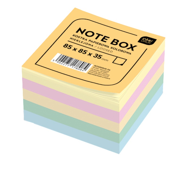 Bloc adeziv, Interdruk, Multicolor