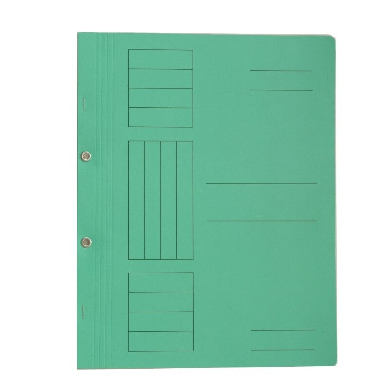 Dosar Xprime din carton 1/1, cu capse, verde