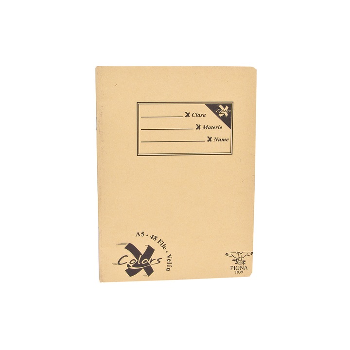Caiet Pigna Basic A5, 48 file veline