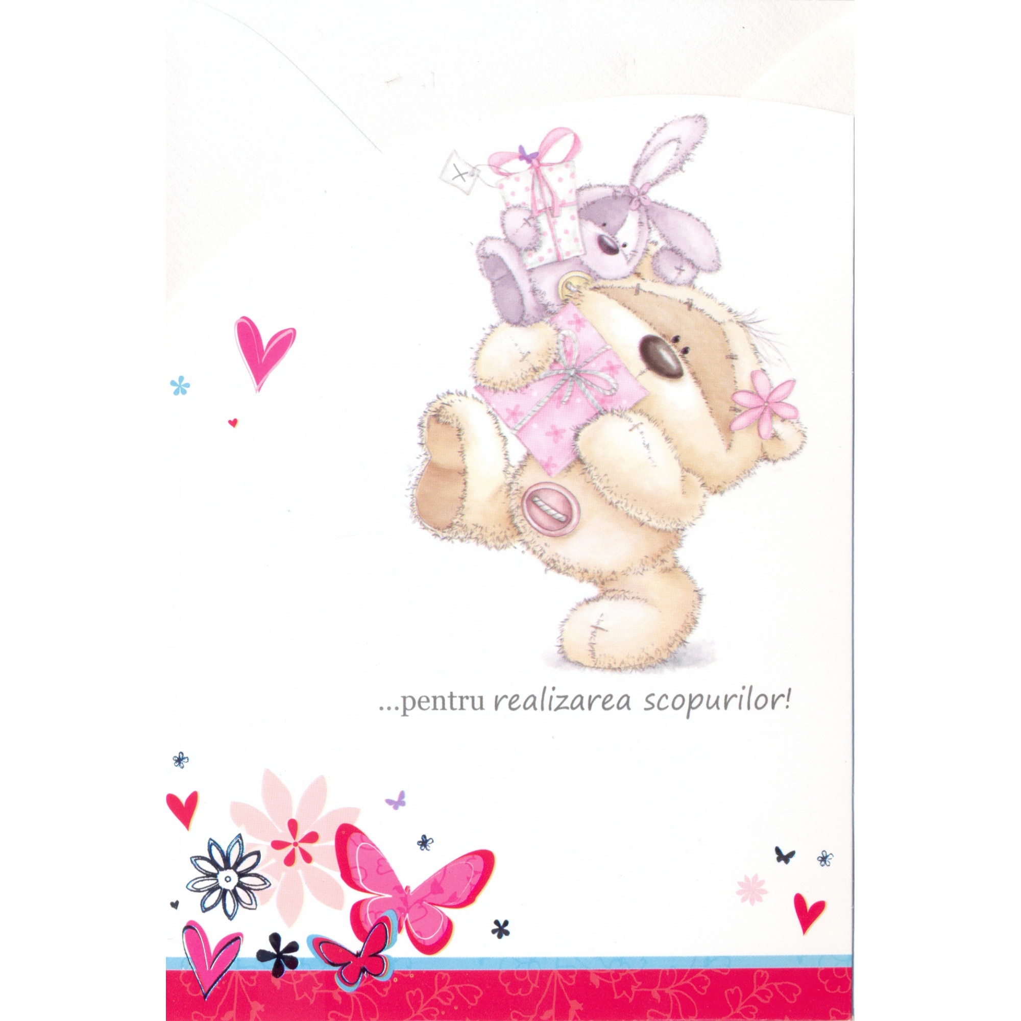 Felicitare - pentru realizarea scopurilor