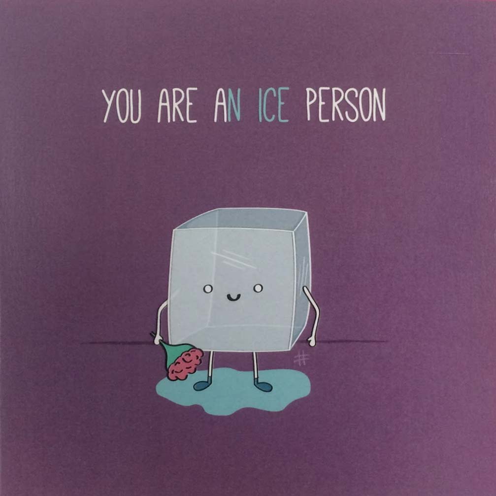 Felicitare - You are aN ICE person