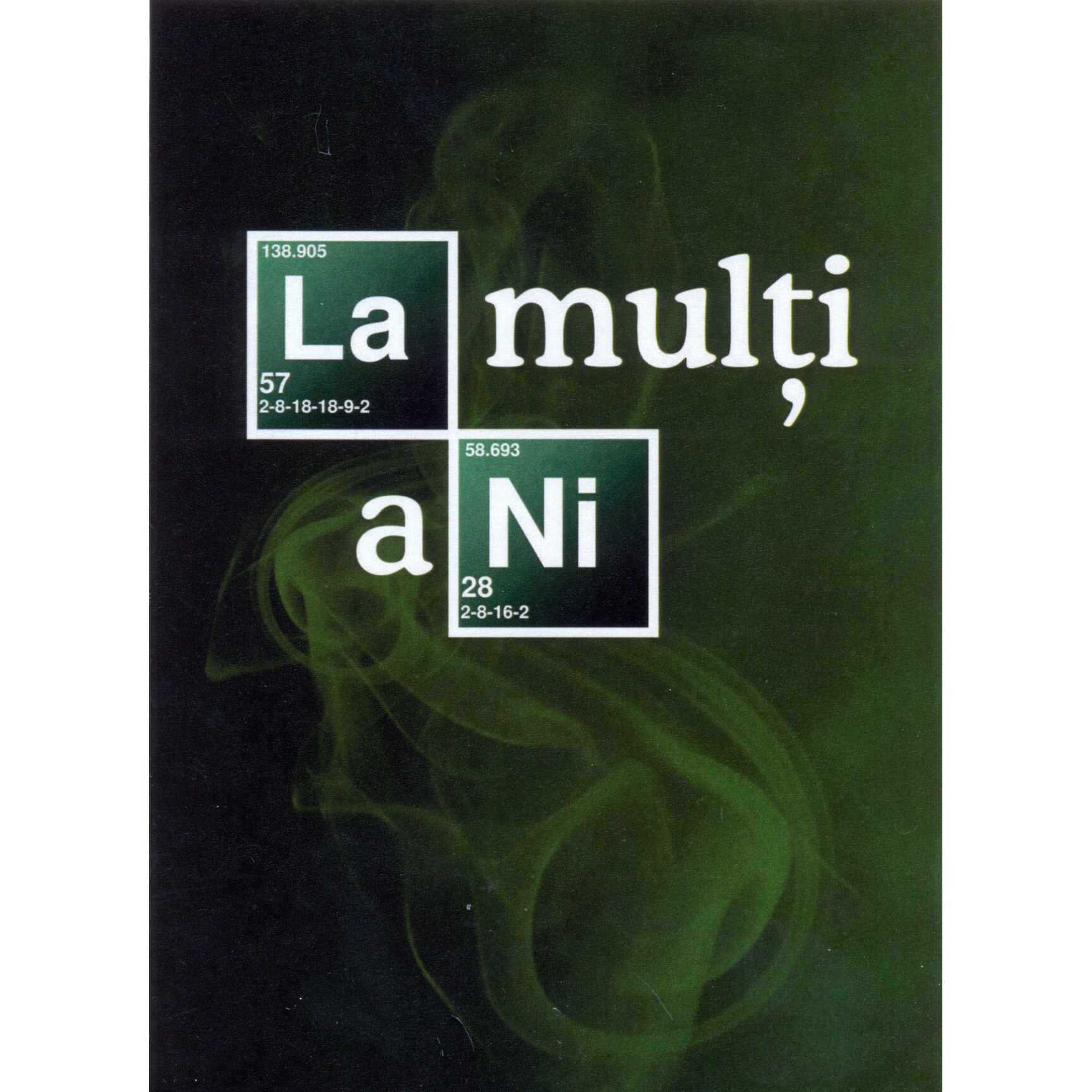 Felicitare - La multi ani Breaking Bad