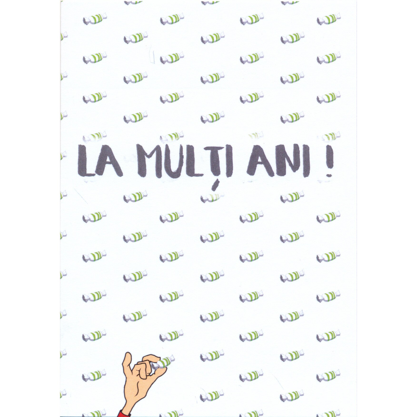 Felicitare - La multi ani bomboane