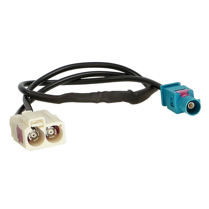 Adaptor de antena, TSS Group, 2 x Fakra, Pentru Audi/Seat/VW, Multicolor