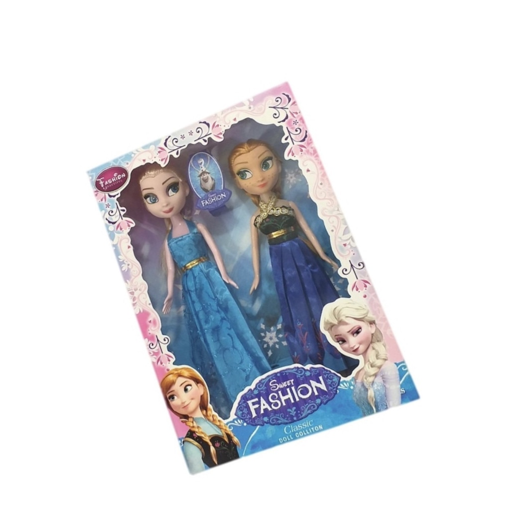 Комплект кукли Frozen Елза и Анна 22 см - eMAG.bg