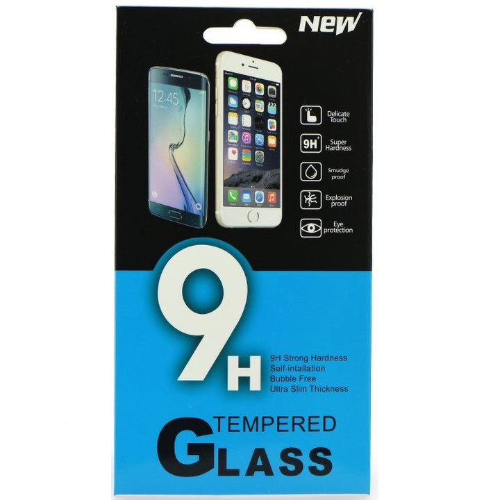Xiaomi Redmi Note 9S / 9 Pro / 9 Pro Max, Kijelzővédő fólia, ütésálló fólia (az íves részre NEM hajlik rá!), Tempered Glass (edzett üveg), Clear (RS95655)