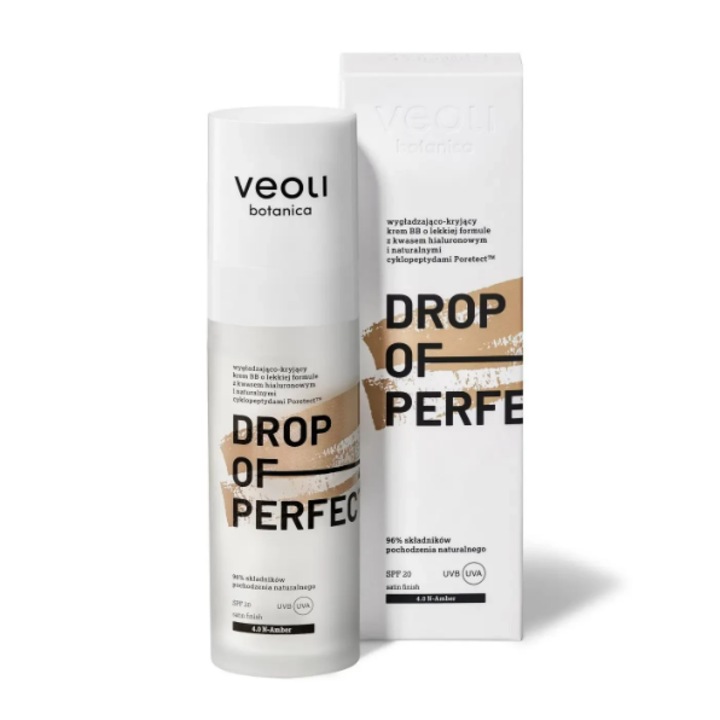 BB крем, Veoli Botanica, Drop of Perfection, Amber, 30 ml, 4.0