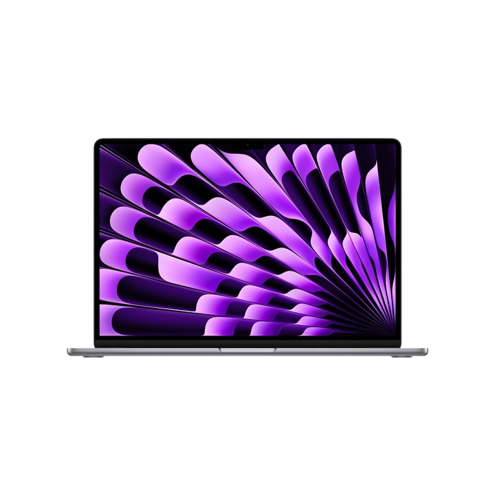 Apple MacBook Air 15.3" laptop, Apple M2 chip 8 core, 8GB, 512GB, Apple 10 core GPU, macOS, Magyar billentyűzet, Space Grey - 2023