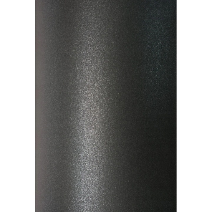 Fém színű dekorpapír Sirio Pearl 300g Coal Mine fekete db. 100A4