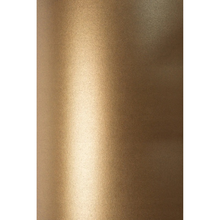 Színes metál díszítőpapír Sirio Pearl 300g Fusion Bronze barna db. 100A4