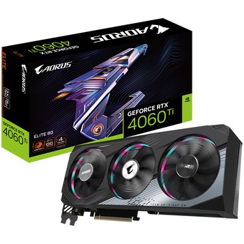 Placa video Gigabyte GeForce RTX 4060 Ti AORUS ELITE, 8GB GDDR6, 128-bit